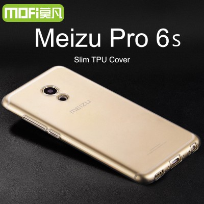 Meizu pro 6s case Meizu pro 6 case tpu soft cover meizu pro6 pro6s transparent case mofi original silicone back case clear 5.2" 