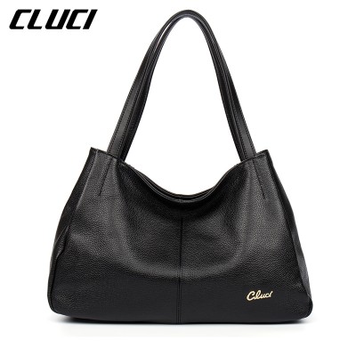 Cluci Luxury Handbags Genuine Leather Hobo Bag Elegant Vintage Genuine Leather Hobo Bag