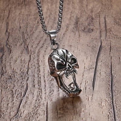big skull necklace