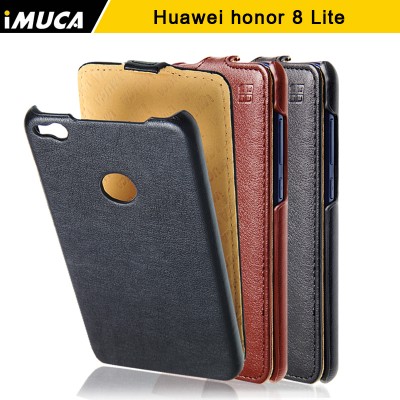 Huawei Honor 8 lite Phone Case Cover iMUCA Flip Cover PU Leather Case Capa For Huawei Honor 8 lite Huawei Nova Lite Cover Phone Case