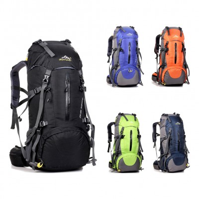 lightweight hiking backpack best day hiking backpack 50L Waterproof Outdoor Sport Travel Backpack Mountain Climbing Backpack Climb Knapsack Unisex Camping Hiking Backpack Packsack waterproof hiking backpack