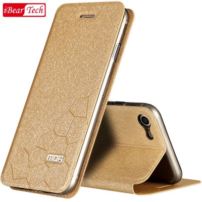 MOFI Case for iPhone 7 cover iPhone 7 case plus 6 6s Plus silicon funda leather flip accessory coque for iphone 7 plus case luxury