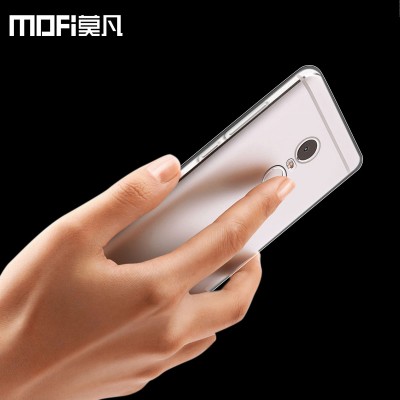 MOFi Case for xiaomi redmi note 4 case tpu soft transparent protective case back cover mofi original redmi note 4 pro prime accessories