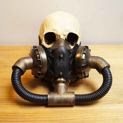 Plague Mask Steampunk Plague Doctor Mask Pipeline Military Full Face Respirator Gas Mask Costume Accessories Steampunk Gothic Cosplay Masks Anime Halloween