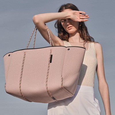 Super Seabob 2019 New White Woman Fashion Big Capacity Hollow Out Shulder Bag Solid Soft Women Casual Handbags Female Bucket