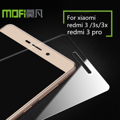 xiaomi redmi 3s glass MOFi original redmi 3 tempered glass redmi 3 prime pro screen protector film  redmi 3x accessories 5.0inch 