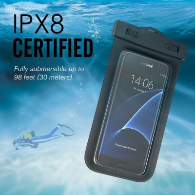 iFavor 30M Waterproof Underwater Case Cell Phone Dry Bag Pouch for iPhone 6 6S Plus 5S for Samsung Galaxy S8 S7 S6 Xiaomi Huawei