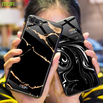 Honor 10 case Mofi Huawei Honor 10 Lite Case Cover Honor 10 Case Back Tempered Glass Phone Case forHuawei Honor 10 Lite  Honor 10