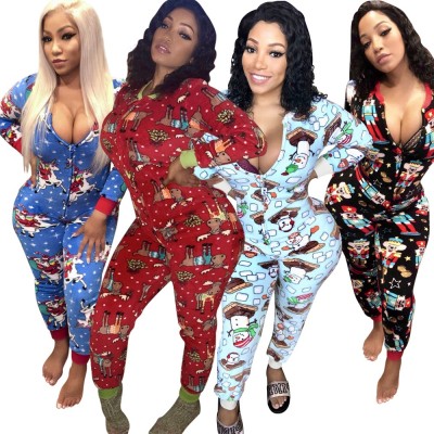 Plus size pajamas female acupuncture Onesie animal clothing jumpsuit couple suit pajamas Onesie adult Kigurumi Auutumn Winter