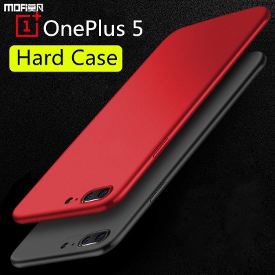 MOFi Case for oneplus 5 case cover pc hard cover one plus 5 case MOFi original 1+5 case oneplus5 cover capa coque funda back black matte pure