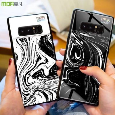 Mofi For Samsung Note 8 Case Cover for Samsung Galaxy Note 8 Case Cover Glass Back Cover Hard Samsung Galaxy Note 8 Phone Case