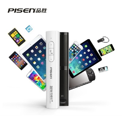 PISEN Brand 2500mah Power Bank  2.4GHz Wireless Laser Pen With Remote Control Laser Pointer Presenter PPT Pen Nano For Windows