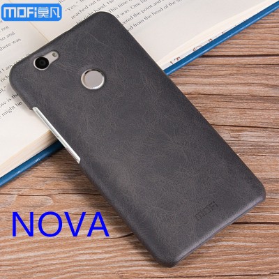 MOFi Case for Huawei nova case cover MOFi original huawei nova back case hard cover leather case pure fashion capa coque funda