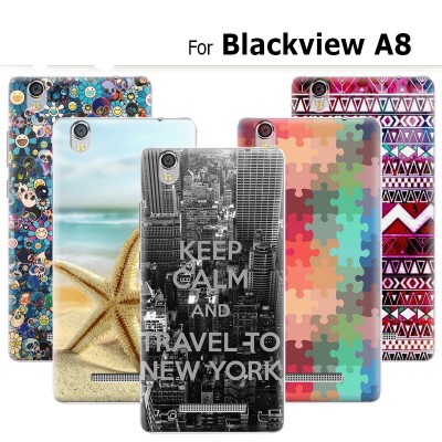Blackview A8 Phone Case New Cute Paris Fashion Hard Plastic Phone Case For Blackview A8 Case Cover