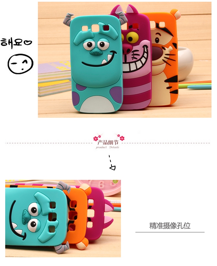 Cat Phone Case Cat 3D Cartoon Soft Silicone Case for Samsung Cartoon Phone Cases Personalised Phone Case Funny Phone Cases Cute Phone Cases Cat Case