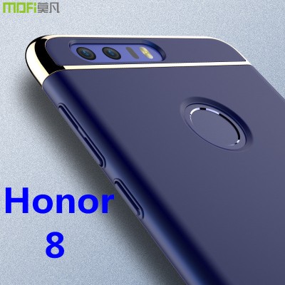 Huawei honor 8 case MOFi original Huawei honor 8 cover back case hard luxury capa coque matte accessories navy blue 5.2" Phone Cases For huawei 