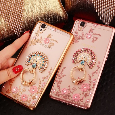 Luxury Rhinestone Phone Case For OPPO R9 R9s R7 R7S Plus A59 F1s A53 A51T A57 A39 A37 A35 F1 A33 A31T Diamond Phone Case