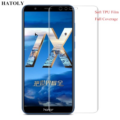 TPU Film for Huawei Honor 7X 3D Full Coverage Soft Screen Protector Film for Huawei Honor 7X TPU Film(Not Tempered Glass)