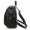 2019 NEW Black Small backpack women fashion Genuine Leather backpack punk style backpack for girls teens