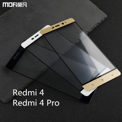 Xiaomi Redmi 4 pro glass xiaomi redmi 4 glass redmi 4 prime tempered glass MOFi original redmi 4 pro prime screen protector 5" 