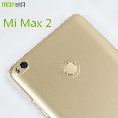 Xiaomi mi max 2 case cover xiaomi mi max2 cover MOFi original soft tpu back case transparent case silicon untra clear 6.44" 