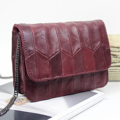 New 2019 Famous Flap Designed Women Real Leather Handbags Genuine Bag Quilted Double Flaps Lambskin Cover Shoulder Bags 