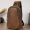 Men's Leather Sling Bag Vintage Chest Shoulder Bags Casual Crossbody Backpack with USB Charging Port