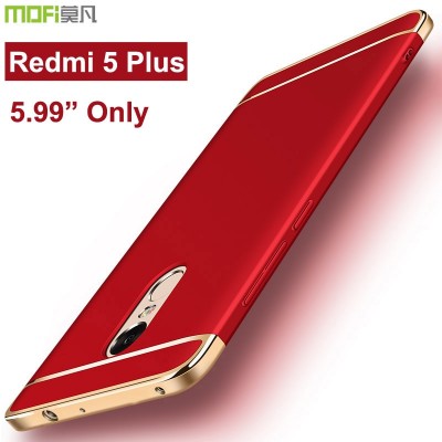 Xiaomi Redmi 5 Plus Case Xiaomi Redmi 5 Plus Back Cover Mofi Luxury Hard Protection 360 Full Cover Xiaomi Redmi 5 Plus Cover