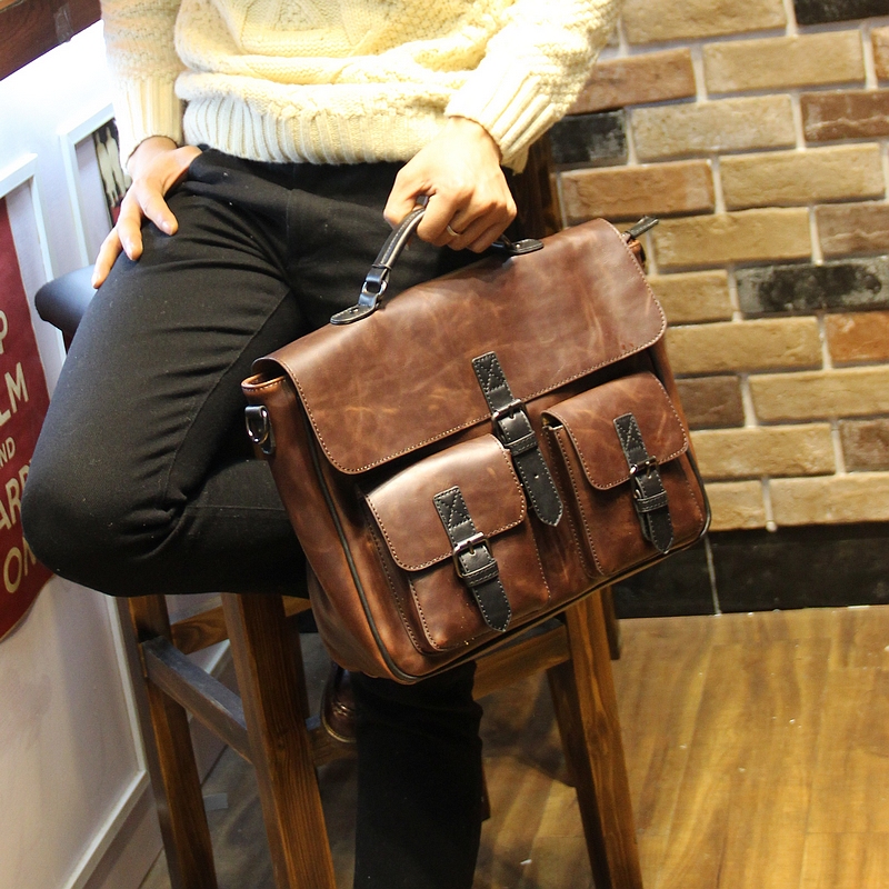vintage man bag