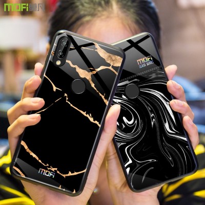 Huawei P20 Lite Case Mofi Huawei Nova 3E Case Cover Tempered Glass Phone Case for Huawei P20 Lite Huawei Nova 3E