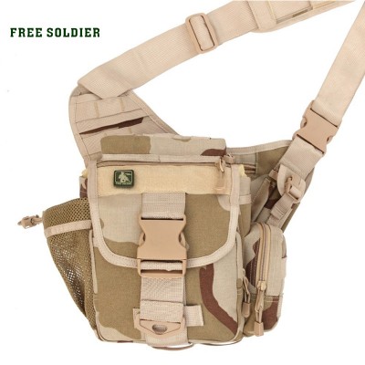 Hiking Backpack FREE SOLDIER hiking camping camera 100% nylon travel running tactical bag Waist packs Best Hiking Bags online