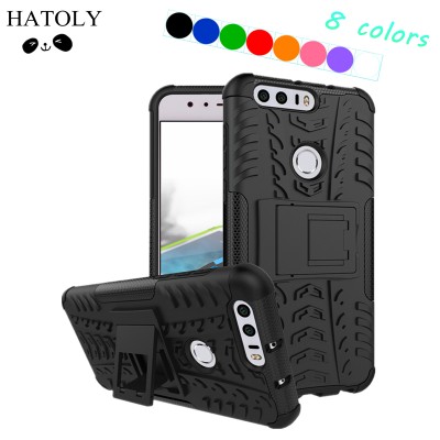 Phone Case Cover Huawei Honor 8 Case Heavy Duty Hard Rubber Silicon Phone Case for Huawei Honor 8 Cover for Huawei Honor 8 Bag