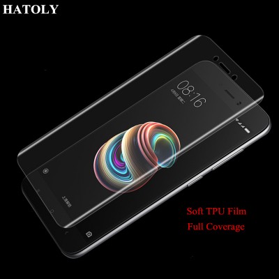 TPU Film for Xiaomi Redmi Note 5A Full Coverage Soft Screen Protector Film for Xiaomi Redmi Note 5A TPU Film (Not Glass)