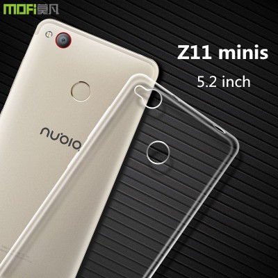 nubia z11 mini s case ZTE z11 minis case cover MOFi original mini s minis cover soft TPU back case accessoried transparent 5.2 