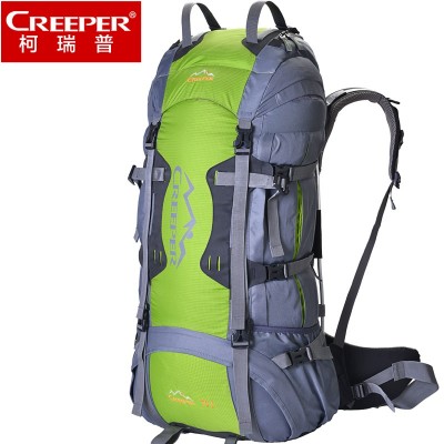Creeper large camping hiking backpacks outdoor sport bag trekking travel backpack 70l rucksack sac a dos randonnee sporttas 