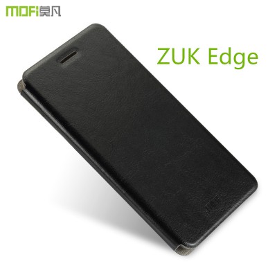 Lenovo zuk edge case cover MOFi original zuk edge cover flip case kickstand holder housing PU leather coque capa funda 5.5 inch 