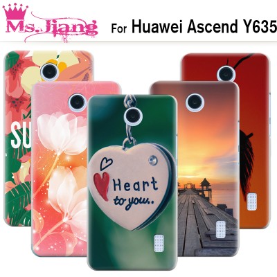 For Huawei Ascend Y635 case ,New Painting Hard PC Plastic Phone Case For fundas huawei y635 Covers