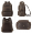 Original Brand Mens Leather Backpack 15.6 inch Laptop Backpack Large Capacity Business Travel Office Daypacks with YKK Zipper