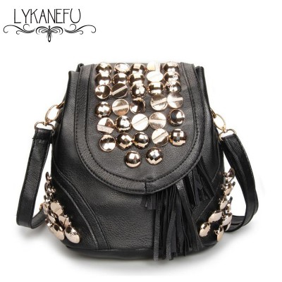 2019 Multifunctional Punk Crossbody Shoulder Bags For Women Ladies Punk Rock Purses & Handbags