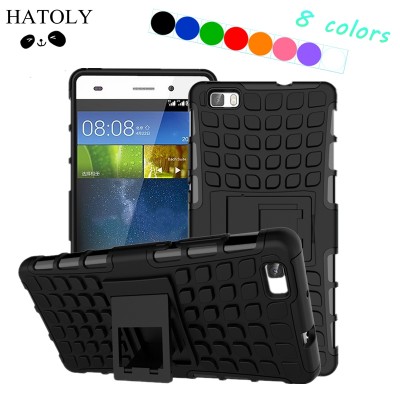 Case Huawei P8 Lite Cover Heavy Duty Armor Rubber Silicone Phone Cover For Huawei P8 Lite Case for Huawei P8 Lite 2019