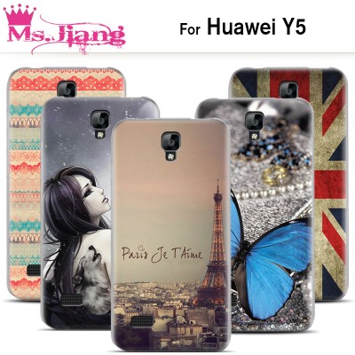 New Skin Soft TPU Silicone Case For  Huawei Y5 Case For Y5 Huawei Pink Heart Fashion Cute Pictures Custom Soft Cases