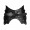 Original New Unisex Black PU Leather Halloween Role Playing Game Punk Rock Gothic Mask Carnival Party Makeup Anime Cosplay Prop