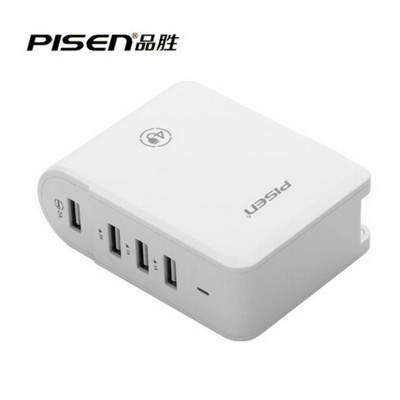 PISEN Quick Charge 4 Kuulaa 5 Port Micro USB Desktop Mobile Charger QC2.0 Wall Charging EU US Plug for Xiaomi  Huawei   Tablet