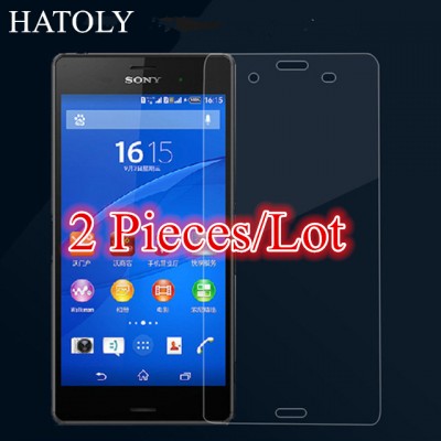 For Glass Sony Xperia Z3 Tempered Glass for Sony Xperia Z3 Screen Protector for Sony Z3 Glass D6603 D6653 D6616 L55T