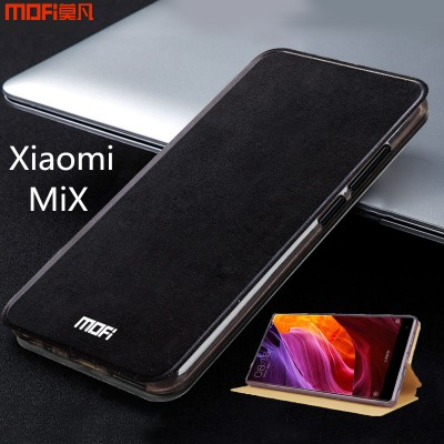 Xiaomi mi mix case cover xiaomi mix case MOFi original mi mix flip case stand housing capa coque funda completely covers 6.4 