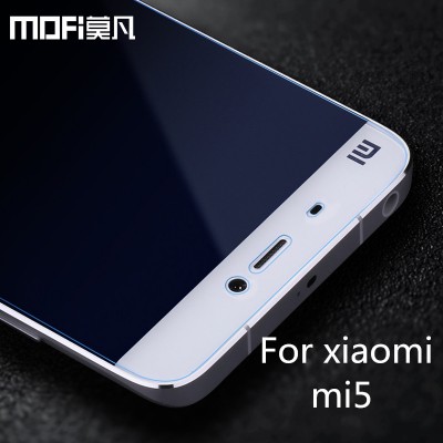 xiaomi mi5 glass MOFi original xiaomi mi5 tempered glass xiaomi mi 5 screen protector xiomi xiami HD anti glare 5.15 inch 