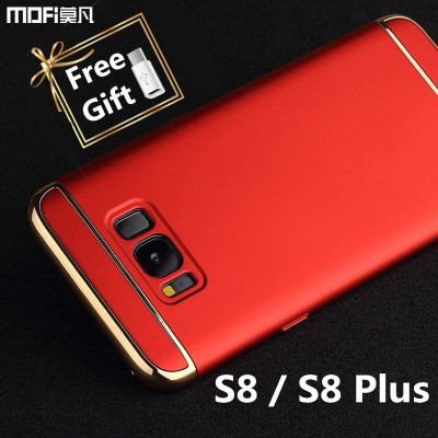 MOFi Case for samsung s8 case cover s8+ galaxy s8 plus case MOFi original 3 in 1 back cover hard luxury capa coque funda