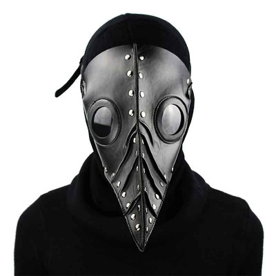 Cosplay Leather Plague Doctor Steampunk Bird Mask Gothic Halloween Party Mask