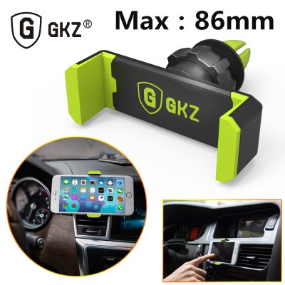 Mobile Cell Phone Holder for Car GKZ K1 Universal Car Phone Holder For Iphone 6 Plus Air Vent Frame Mount For Samsung S5 S6 Mobile Phone Holder GPS Stand Holder