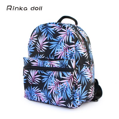 NEW Fashion Colorful Mini Backpacks teenage girls Student Canvas backpack school bag women Casual style